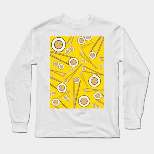 SUSHI Roll Yellow Long Sleeve T-Shirt